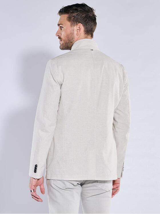 emilio adani Herren Freizeit-Sakko slim fit Weiß 38428
