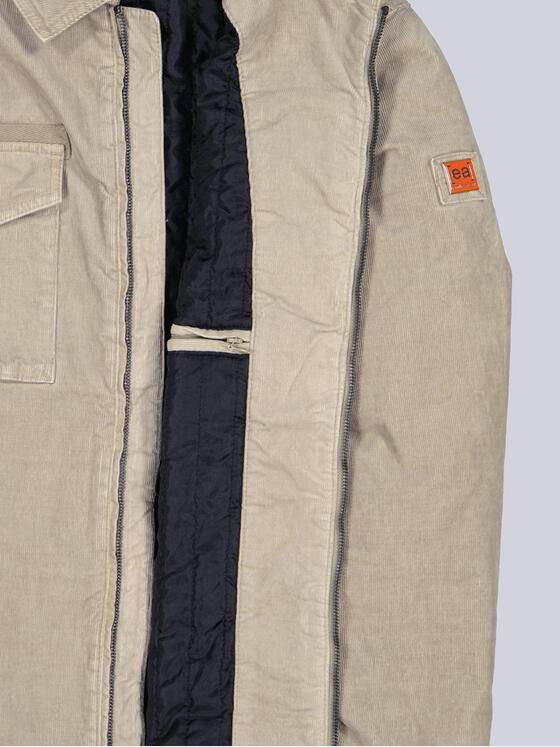 emilio adani Herren Jacke aus Feincord Beige 39281