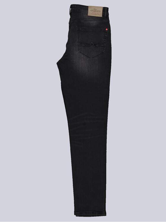 engbers Herren Super-Stretch-Jeans slim fit Schwarz 35408