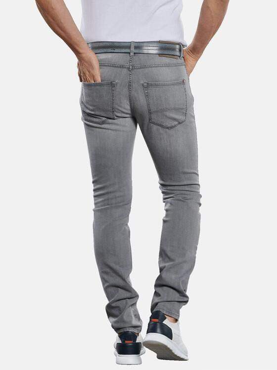 engbers Herren Jeans 5-Pocket Superstretch Grau 32653