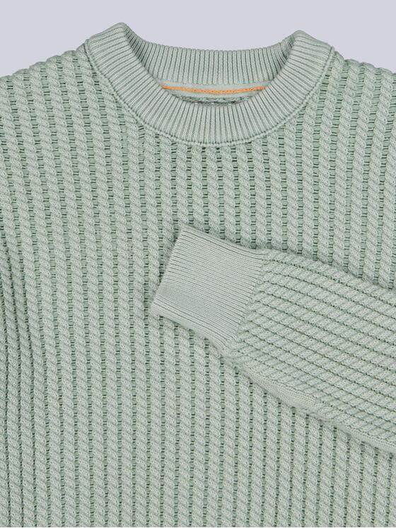 emilio adani Herren Rundhals Pullover Hellgruen 40046