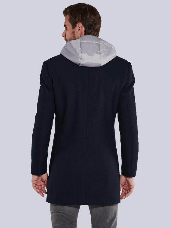 engbers Herren Mantel regular Blau 35484
