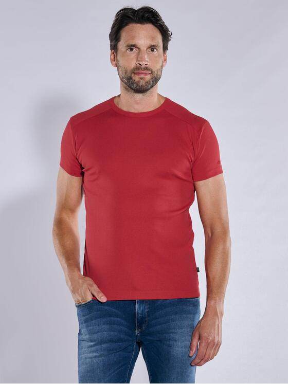 engbers Herren Basic-Shirt "My Favorite" organic Rot 33832