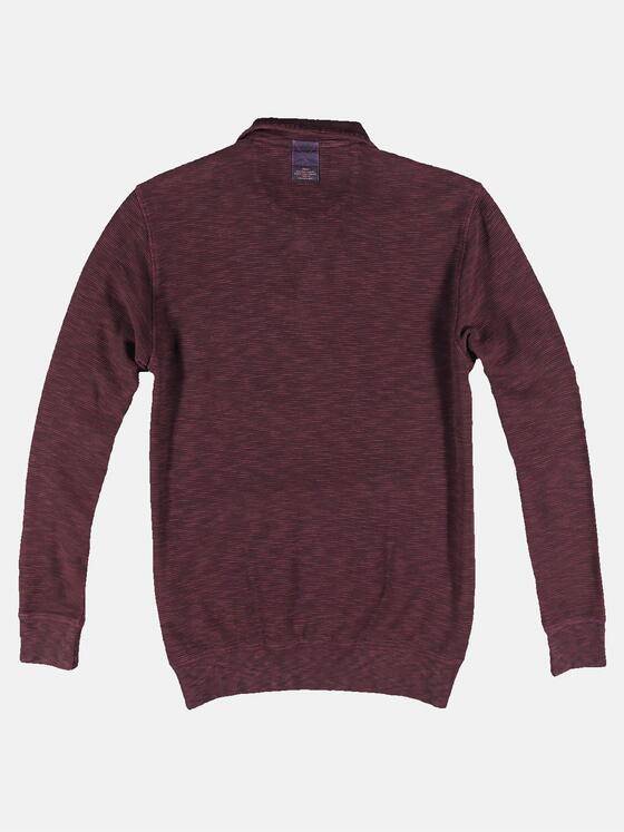 engbers Herren Sweatshirt Stehbund Karminrot 31169