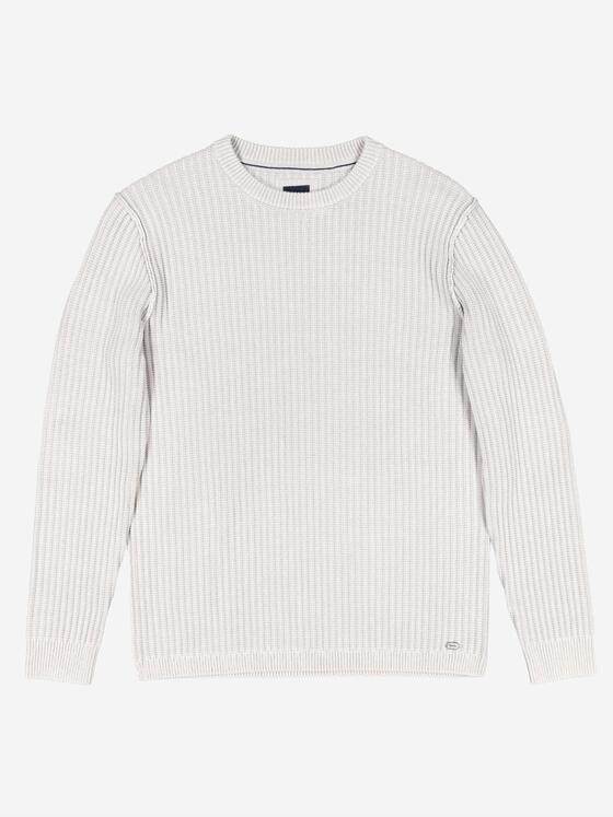 engbers Herren Pullover uni Hellgrau 37963