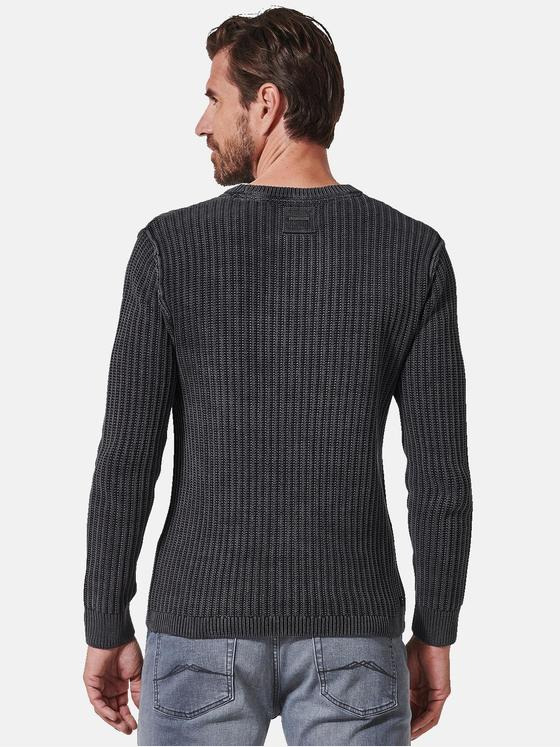 engbers Herren Pullover uni Grau 35409