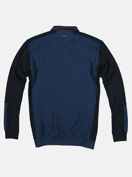 engbers Herren Sportive Sweatjacke Saphirblau 29229