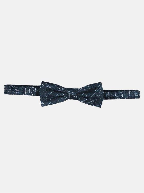 emilio adani Herren Fliege mit dezentem Muster Blau 30493