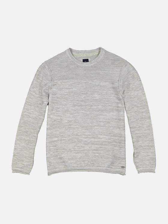 engbers Herren Pullover meliert Mausgrau 34626