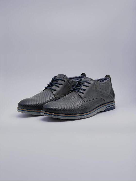 engbers Herren Boots aus Leder Grau 38387