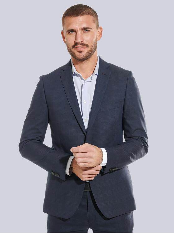 emilio adani Herren Anzugsakko "slim fit" Blau 32075