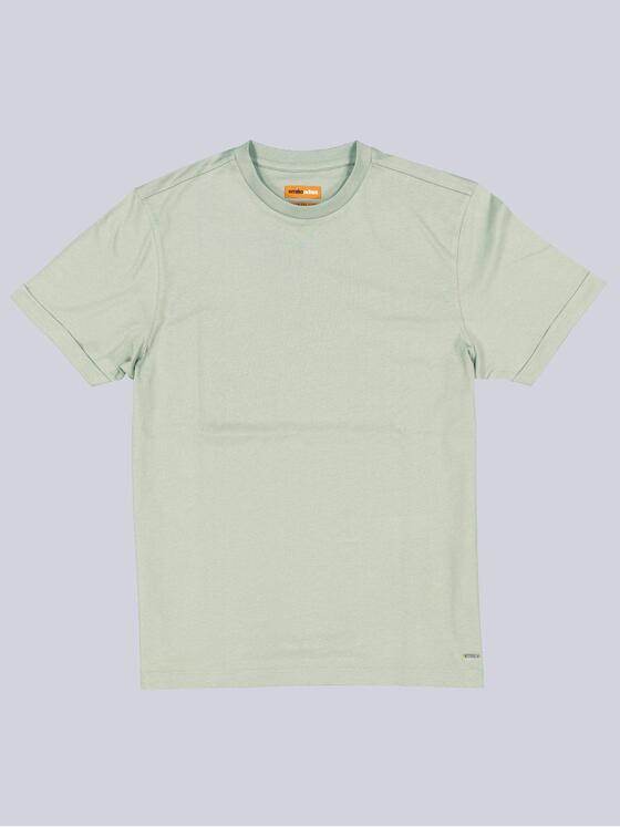 emilio adani Herren T-Shirt aus hochwertiger Baumwolle Grün 38317