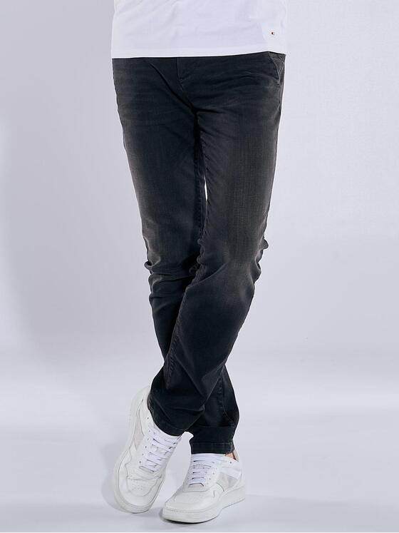 emilio adani Herren Jeans in Chinoform Schwarz 38123