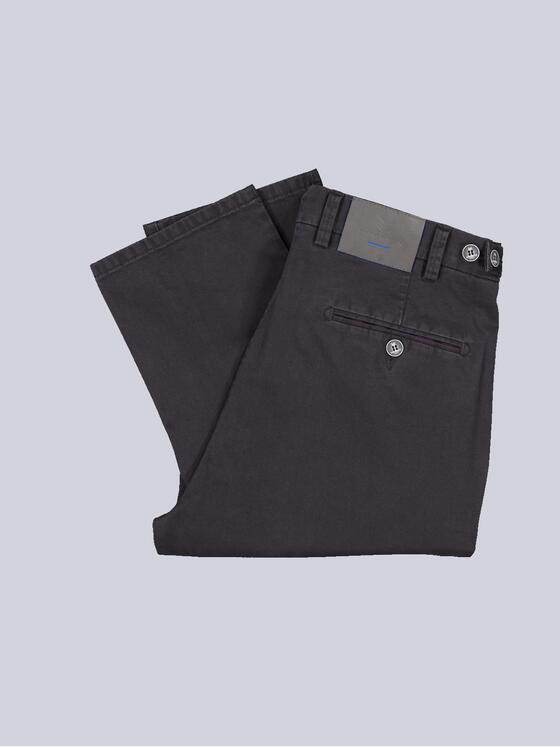 ENGBERS GERMANY Herren Chino mit innovativer Warenoberfläche Anthrazit 33540
