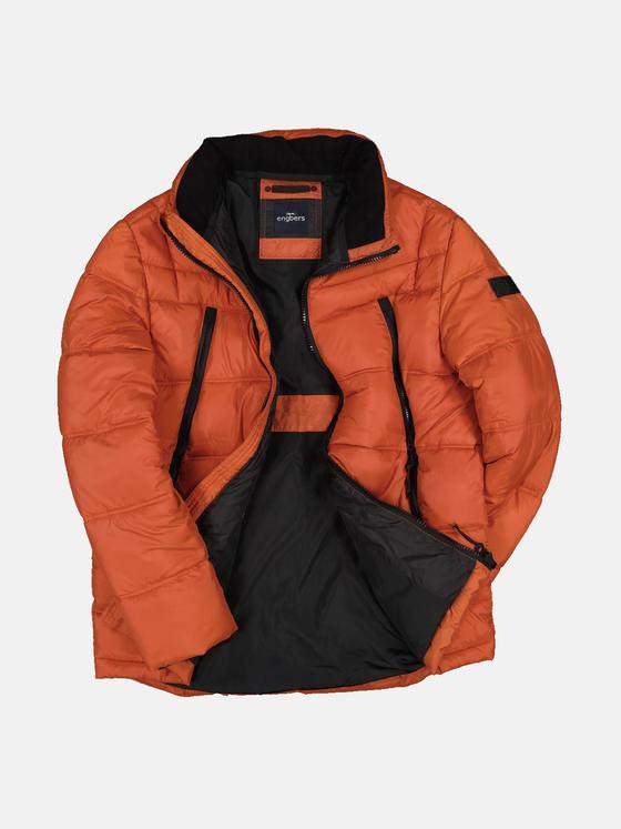 engbers Herren Jacke mit Doppelzipper Blutorange 32307