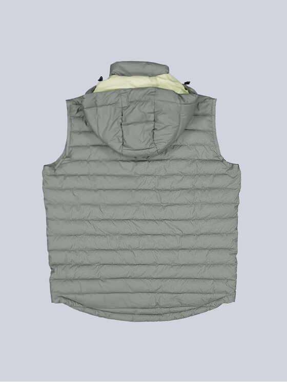 engbers Herren Steppweste mit abnehmbarer Kapuze Khaki 38243