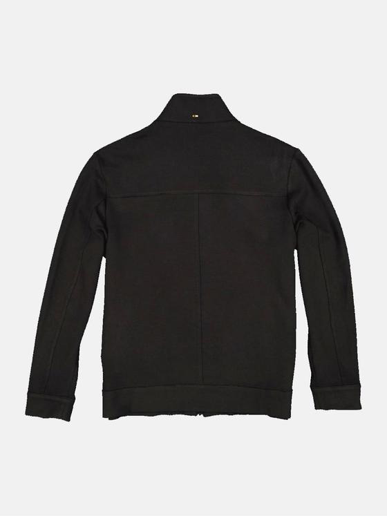 emilio adani Herren Jacke strukturiert Schwarz 34601