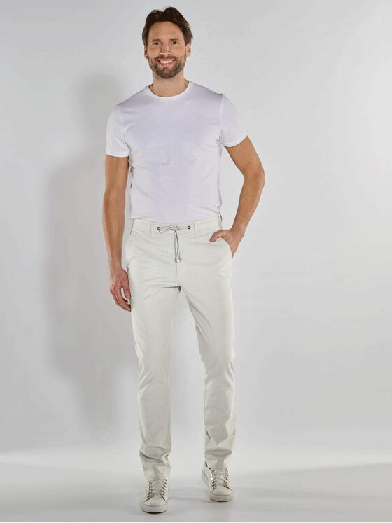 ENGBERS GERMANY Herren Chino regular Grau 36620