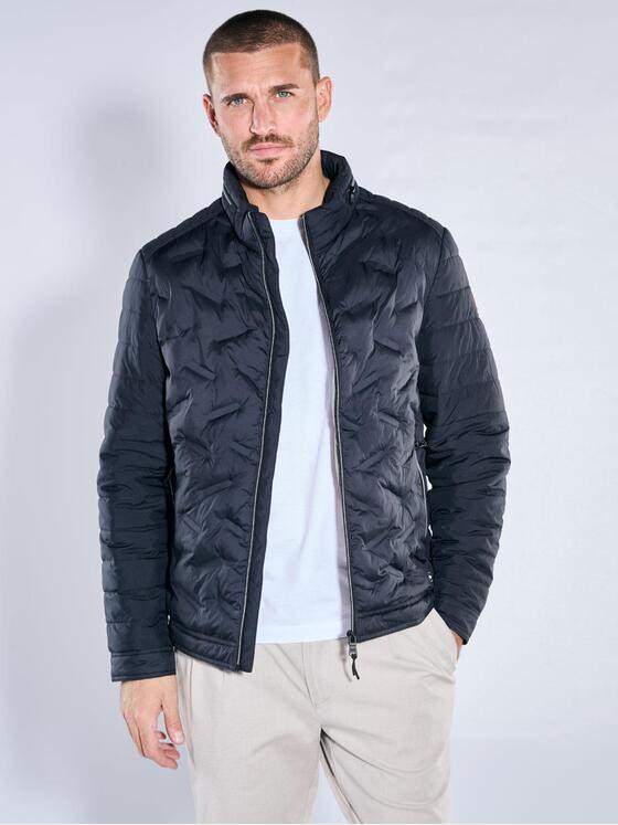 emilio adani Herren Steppjacke Saphirblau 40020