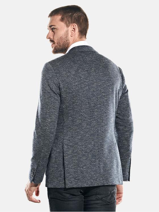 emilio adani Herren Jersey-Sakko Blau 31764