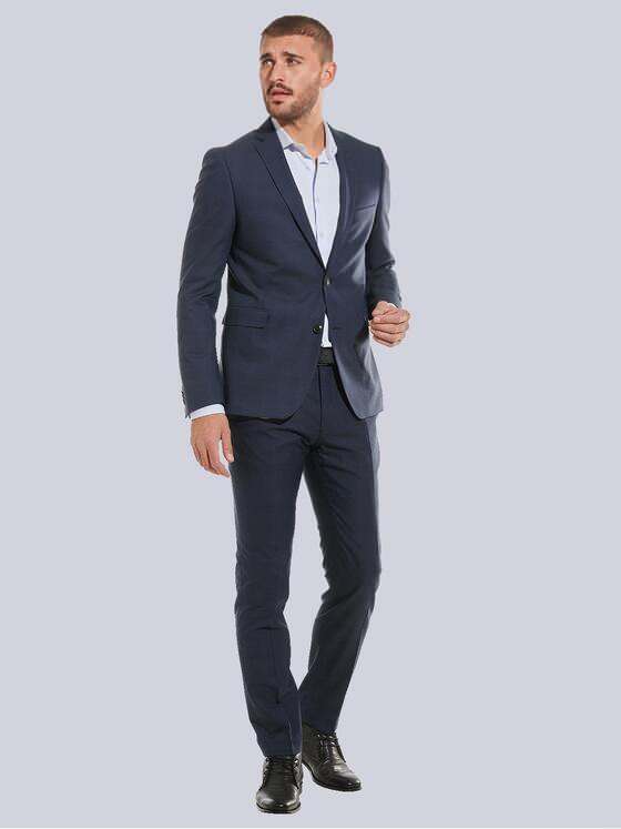 emilio adani Herren Anzugsakko "slim fit" Blau 32075