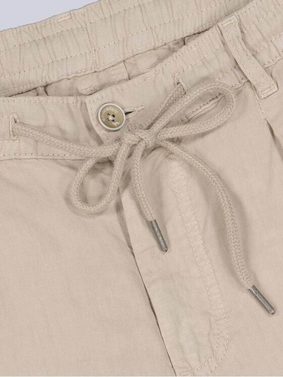 emilio adani Herren Chino-Bermuda mit Tunnelzug Beige 38938