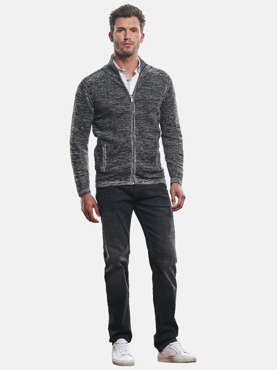 engbers Herren Strickjacke Schwarz 30983