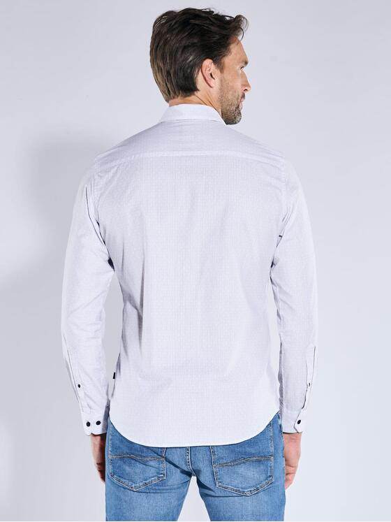 engbers Herren Langarm-Hemd mit Haifischkragen Reinweiss 39324