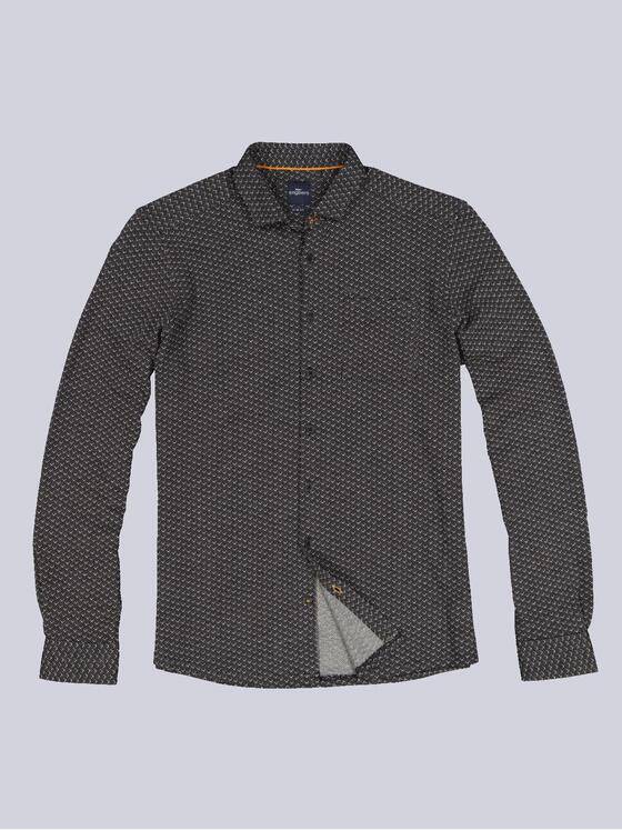 engbers Herren Hemd langarm Schwarz 34032