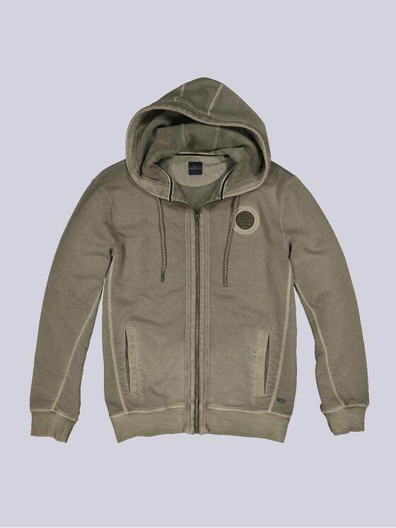 engbers Herren Sweatjacke mit Kapuze Braun 35316