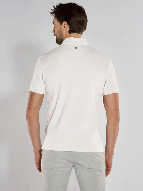 ENGBERS GERMANY Herren Polo-Shirt aus Pima Baumwolle Hellgrau 36835