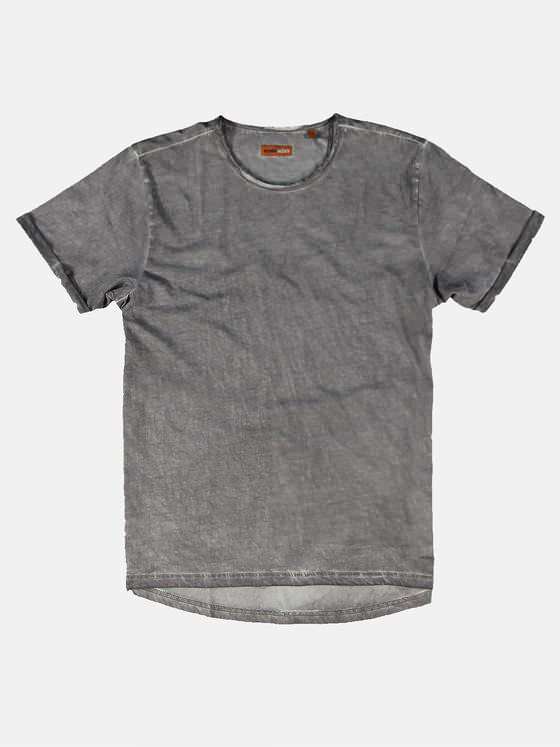emilio adani Herren T-Shirt rundhals Grau 31832