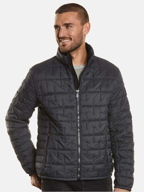emilio adani Herren Steppjacke regular Grau 34216