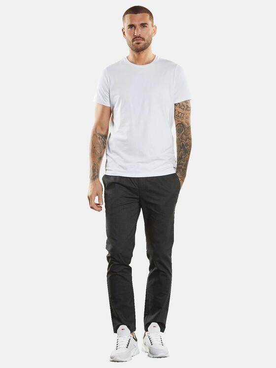 emilio adani Herren Chino slim fit Schwarz 34253