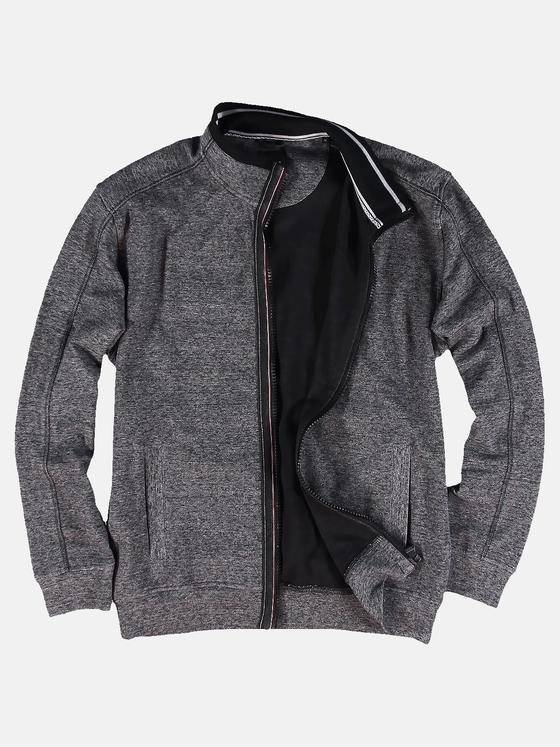 engbers Herren Hochwertige Sweatjacke Anthrazit 30808