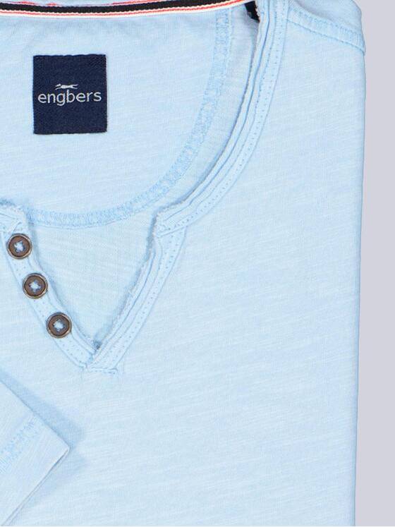 engbers Herren T-Shirt uni Hellblau 38975