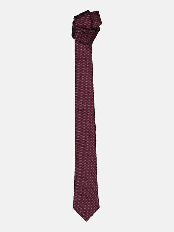 engbers Herren Krawatte gemustert Bordeaux 33186