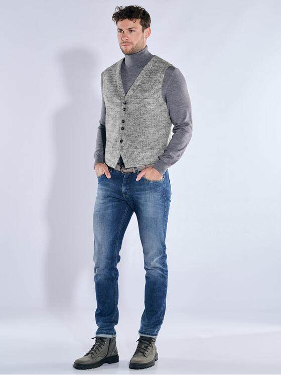 emilio adani Herren Sakkoweste Silbergrau 39383