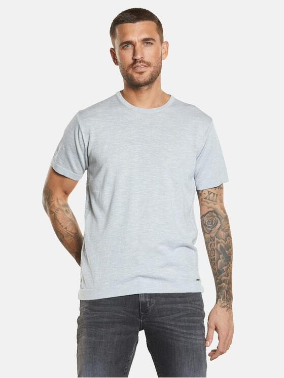 emilio adani Herren T-Shirt regular Blau 34509