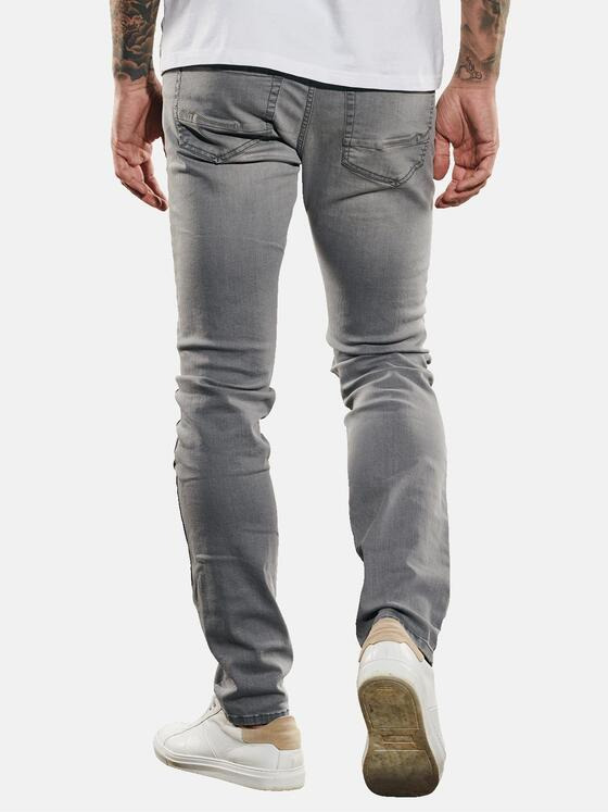 emilio adani Herren Jeans regular Grau 34989