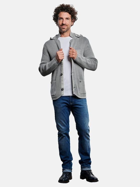 engbers Herren Stricksakko Grau 32690