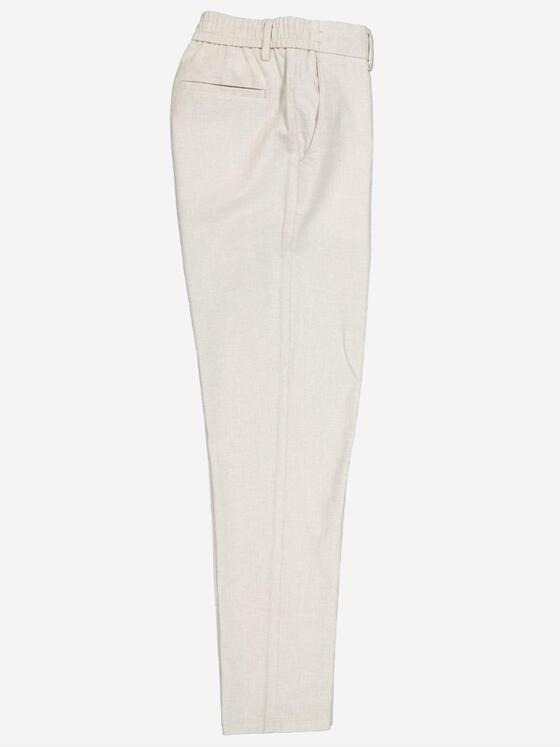 emilio adani Herren Anzug-Hose slim fit Beige 36541