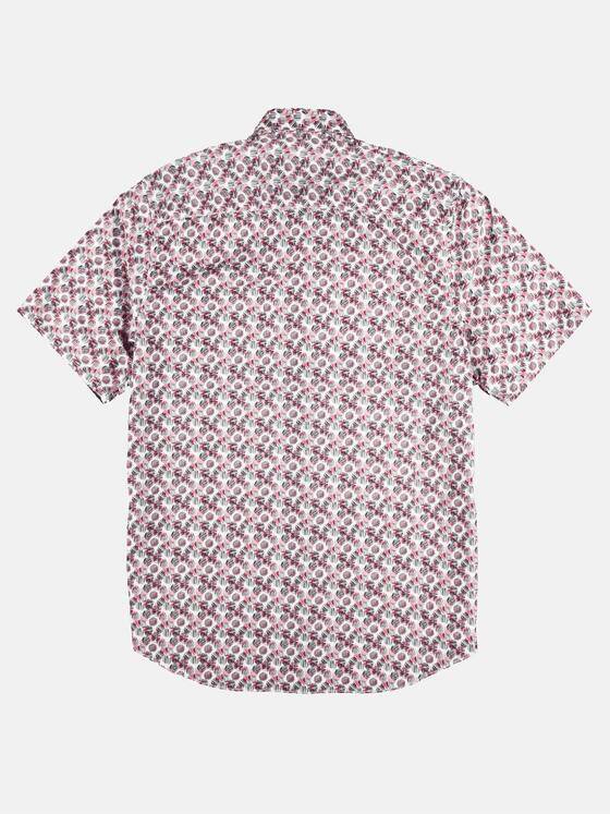 engbers Herren Hemd kurzarm Hellrot 29095