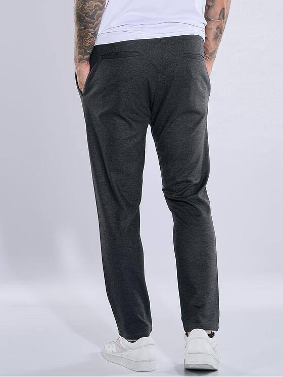 emilio adani Herren Chino slim fit Grau 37544