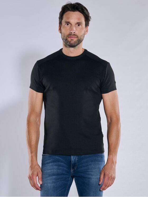 engbers Herren Basic-Shirt "My Favorite" organic Schwarz 34379
