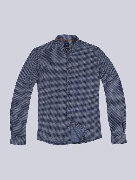 engbers Herren Hemd langarm Blau 33635