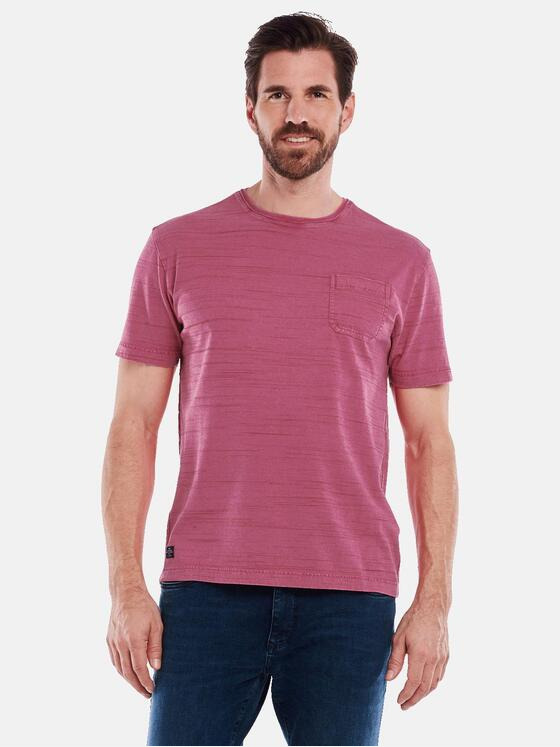 engbers Herren T-Shirt regular Violett 35089