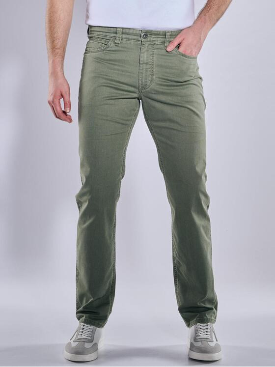 engbers Herren 5-Pocket-Hose regular Grün 36612