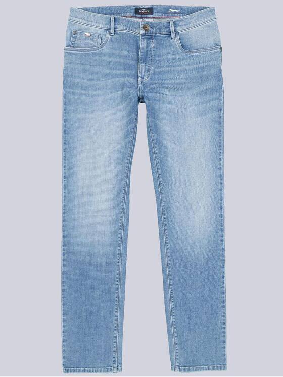 engbers Herren Super-Stretch-Jeans regular Mittelblau 38652
