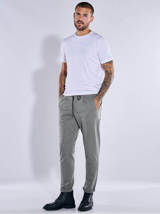emilio adani Herren Chino regular Grau 37266